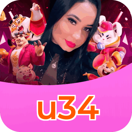 Catálogo slots u34 mostrando top jogos Gates Olympus Sweet Bonanza Fortune Tiger Big Bass volatilidade RTP